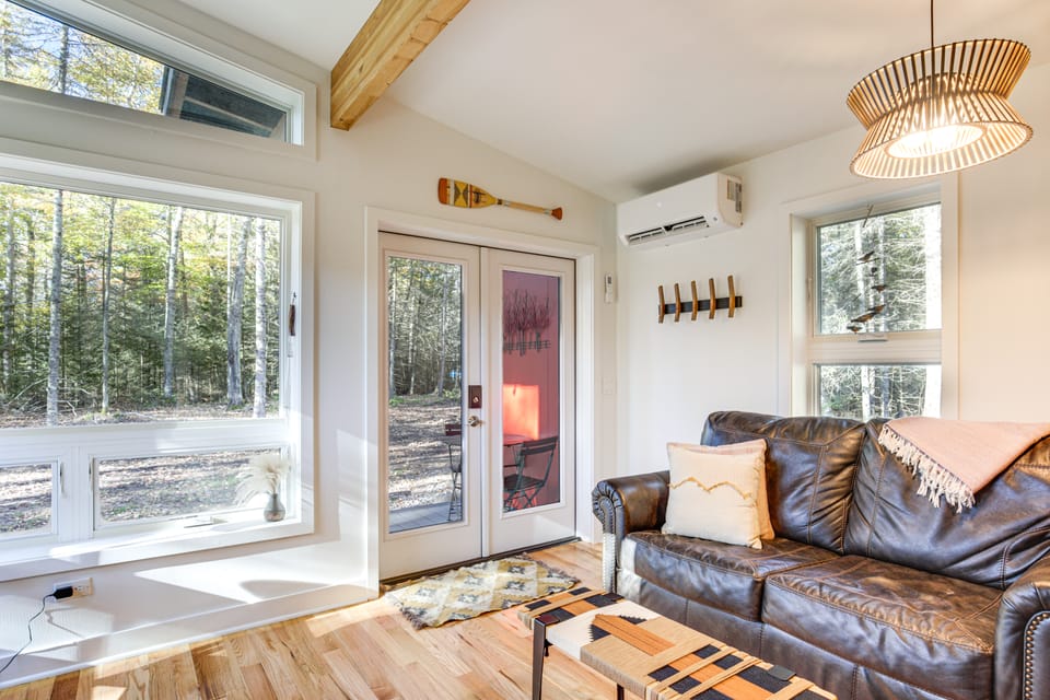 Private Hot Tub: Waterfront Home along Eagle River House in Wisconsin