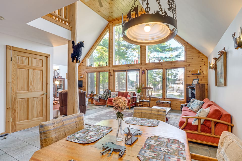 Near Beach Access: Torch Lake Cabin Retreat! House in Torch Lake