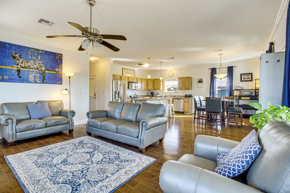 Peaceful Setting w/ Coastal Views: Gulfport Haven House in Gulfport
