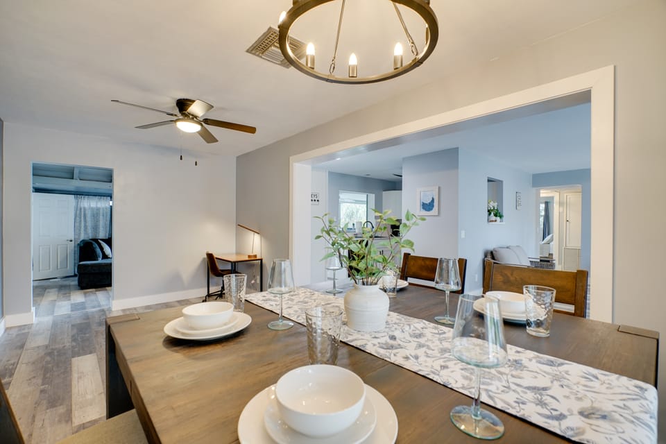 < 1 Mi to Four Freedoms Beach: Canal-Front Getaway House in Cape Coral