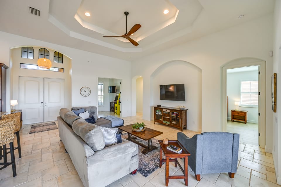 'Paradise Palms' Cape Coral Home w/ Dock! House in Cape Coral