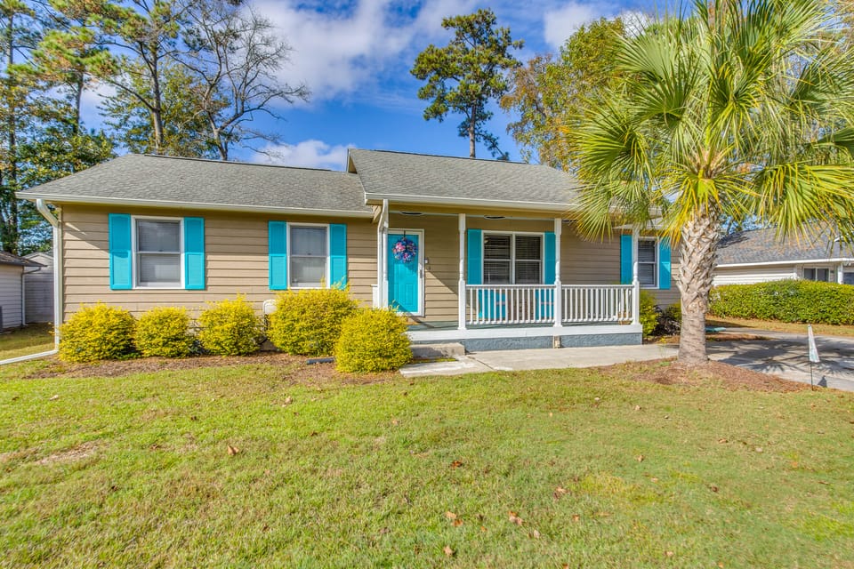3 Mi to Ocean: Home w/ Deck in Little River! House in Little River