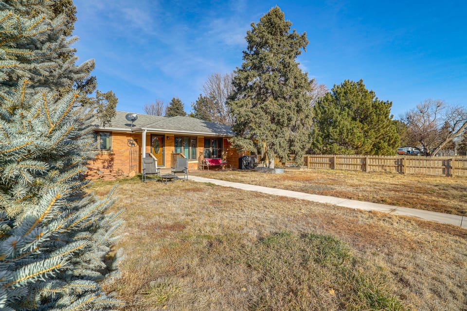 8 Mi to Scotts Bluff Nat'l Monument: Family Home House in Nebraska