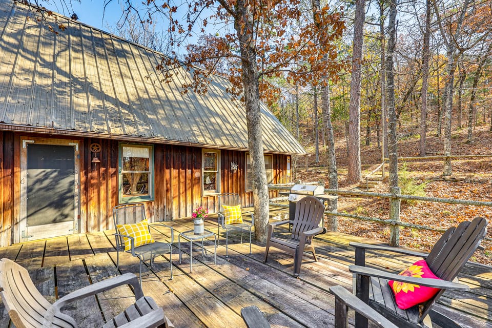 10 Mi to Sardis Lake: Home w/ Grill in Tuskahoma House in Oklahoma