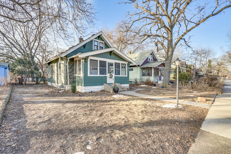 Walk to Beach + Lake Nokomis: Minneapolis Home! House in Minneapolis