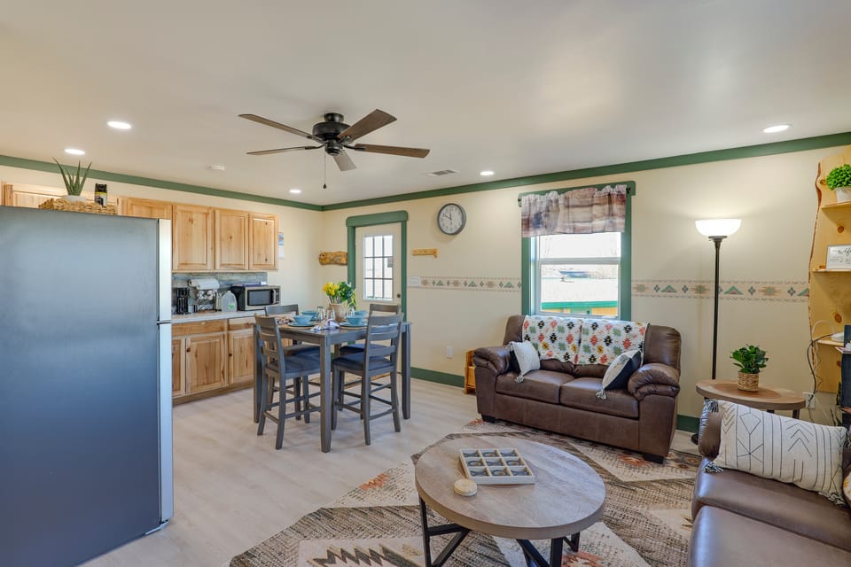 Near ATV Trails: Carlsbad Apt w/ Shared Fire Pit Apartment in New Mexico