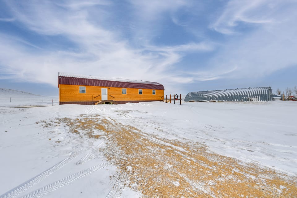 Near Hunting: Cozy Cabin w/ Deck in Grass Range! House in Montana