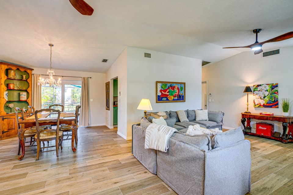 2 Mi to Boat Ramp: Home in Bokeelia House in Bokeelia