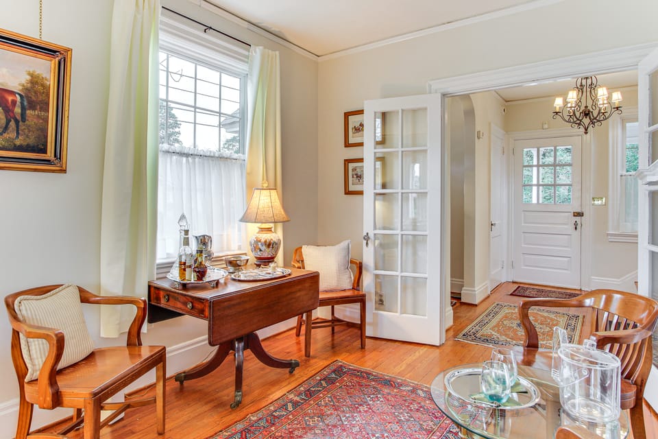 3 Mi to Augusta National: Historic Home w/ Patio House in North Augusta
