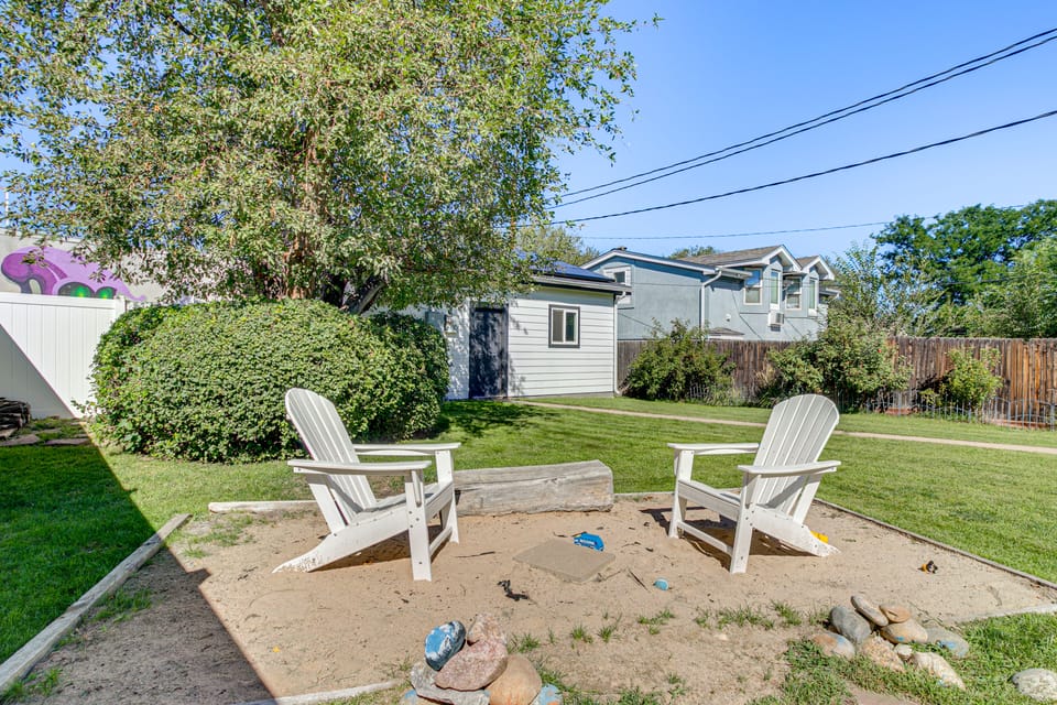 Walk to City Park: Chic Home w/ Hot Tub & Yard House in Denver