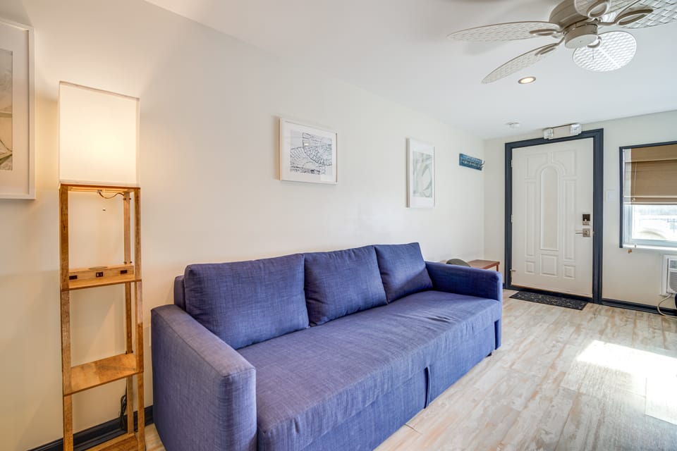 Half-Block to Beach & Conventions: Wildwood Studio Apartment in Wildwood