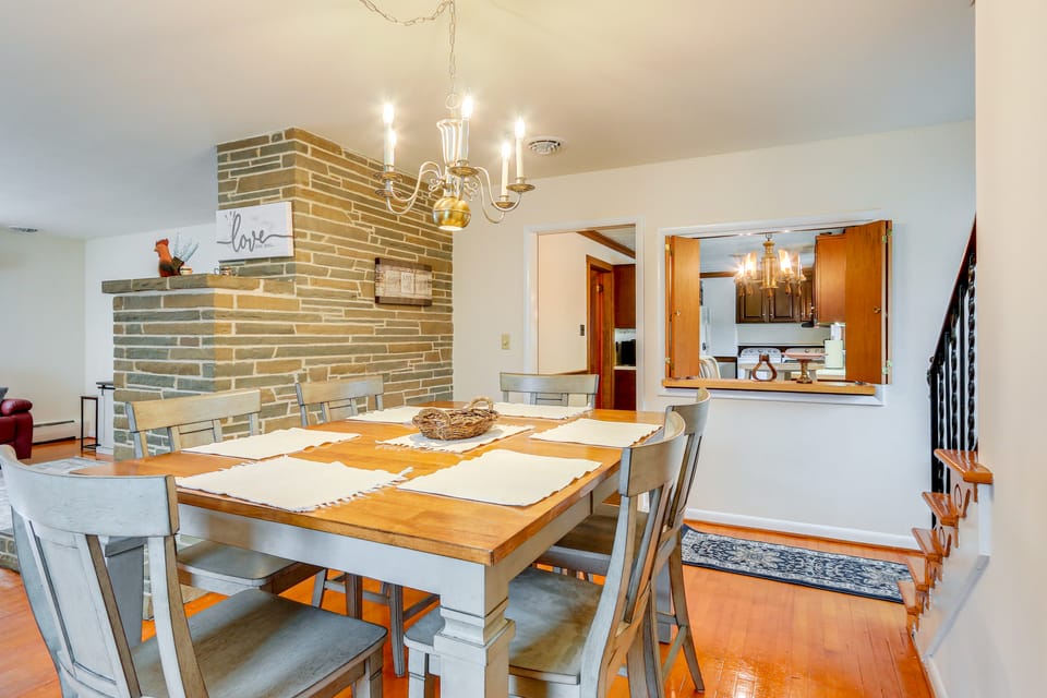 9 Mi to Dtwn Gettysburg: Biglerville Getaway! House in Pennsylvania