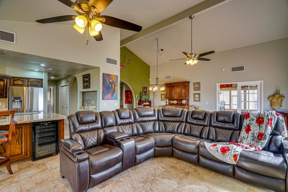 Views + Fire Pit: Hilltop Retreat in Rio Rico! House in Arizona