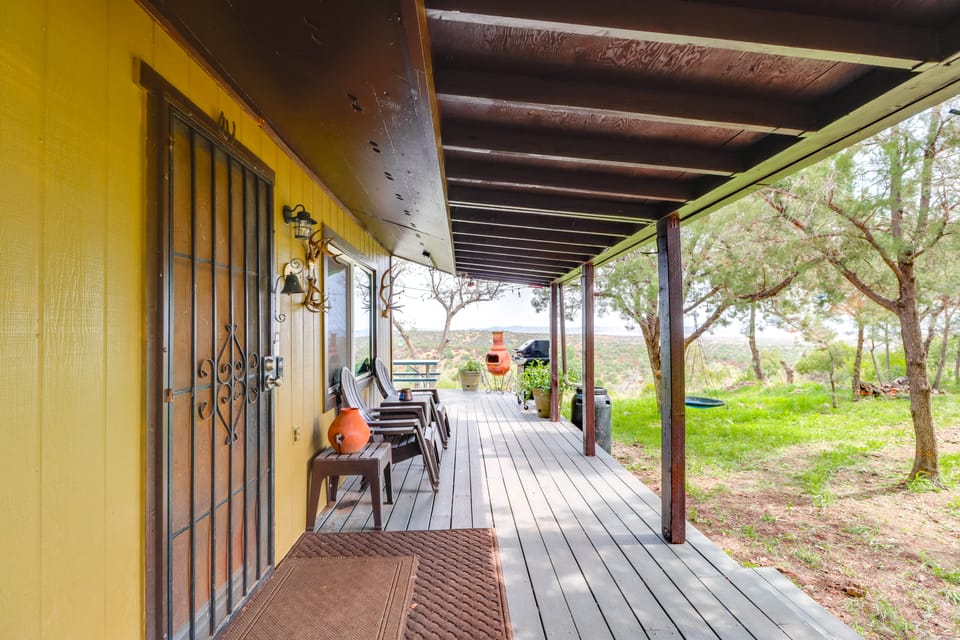 Mtn-View Gem on 20 Acres: Patagonia Cabin Hideaway House in Arizona