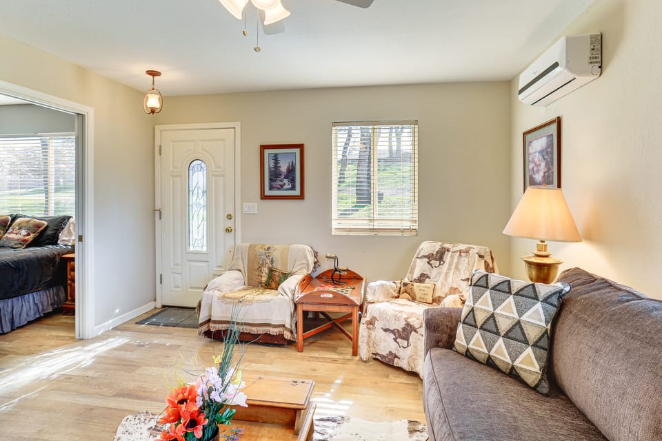 Fish, Hike & Relax: Rural Red Bluff Cottage Cottage in California