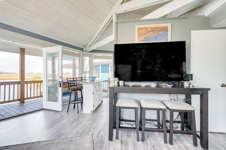 Coastal Oasis w/ Marsh Views in North Myrtle Beach House in North Myrtle Beach