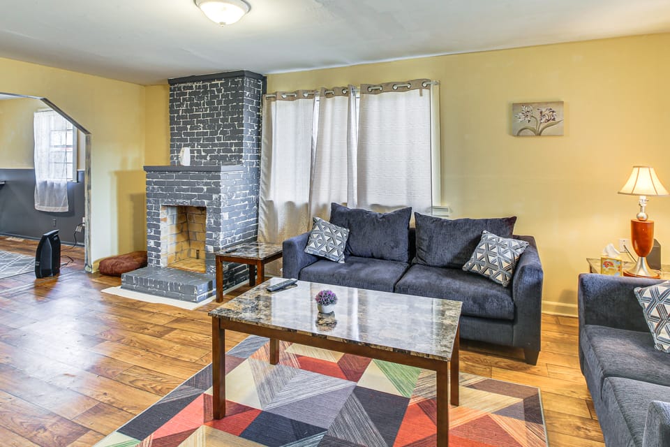 Pet-Friendly Little Rock Home on Spacious Lot House in Little Rock