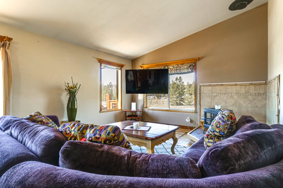 Mtn-View Getaway w/ On-Site Trails in Fairplay! House in Park County