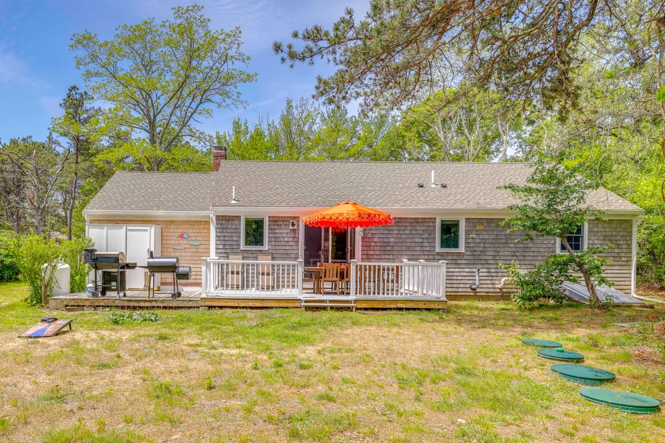 Bike to Cape Cod Sights: Home w/ Backyard Oasis House in North Eastham