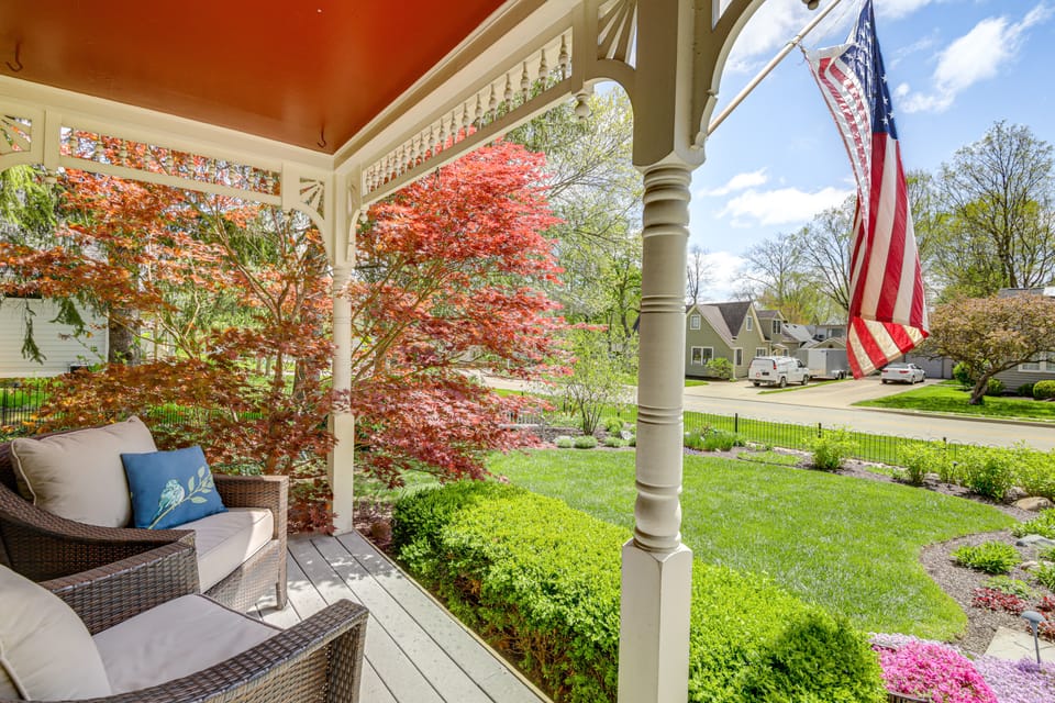 Walk to Main St & Parks: Zionsville Village Home House in Indiana