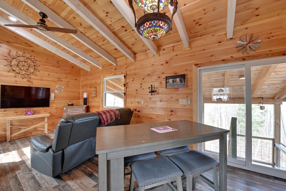 Plum Crazy: Frenchburg Cabin on 1 Acre House in Kentucky