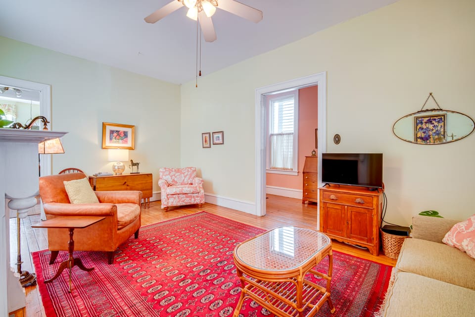 Walk to Beach: Cape May Home w/ Screened Patio! House in Cape May