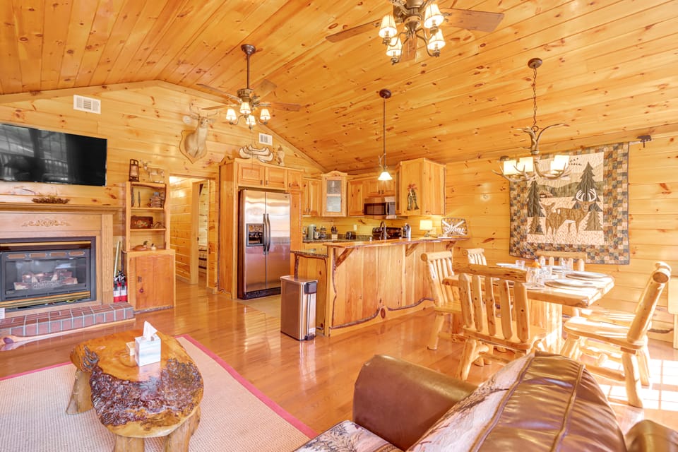 1 Mi to Nottely Lake: Home w/ Furnished Deck! House in Union County