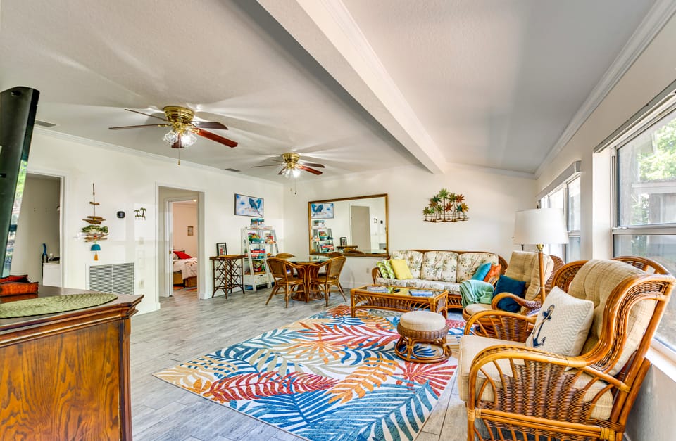 Boat Slip & Fire Pit: Peaceful Homosassa Home House in Homosassa