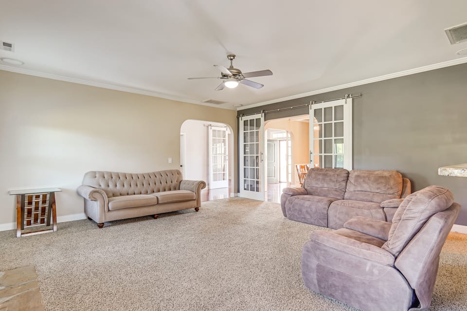 18 Mi to Pinehurst: Quiet + Spacious Family Home! House in South Carolina