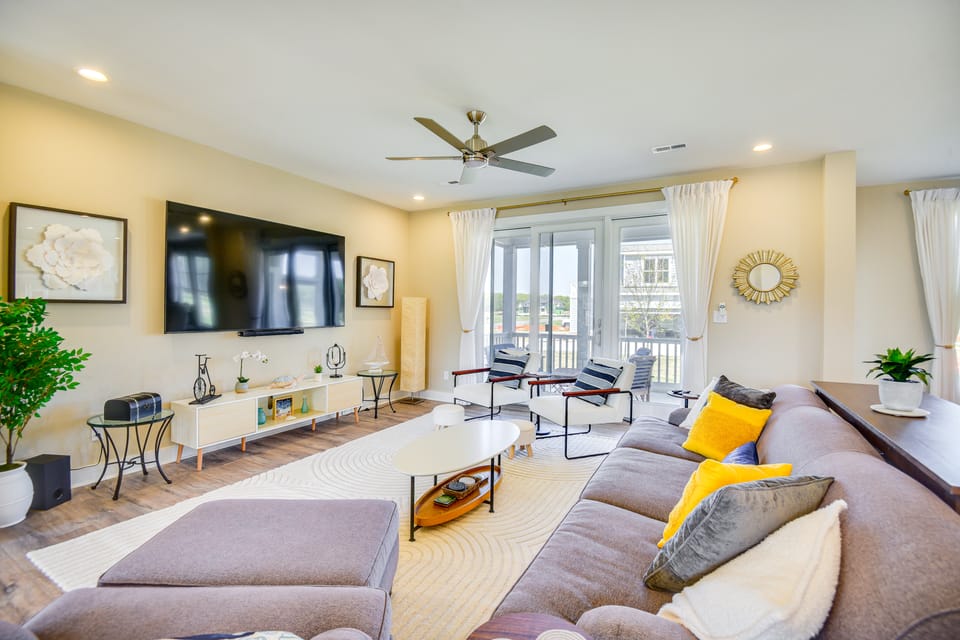 Near Beach & Trails: Elegant Home in Cape Charles! House in Cape Charles