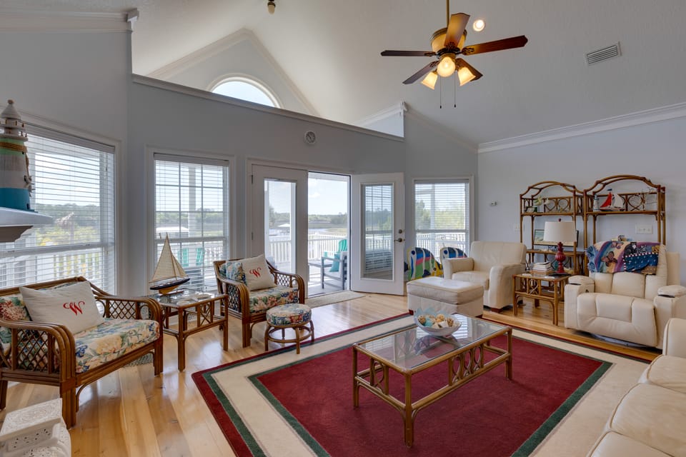Fish, Boat & Unwind: 'Creekside Oasis' in Darien! House in Georgia