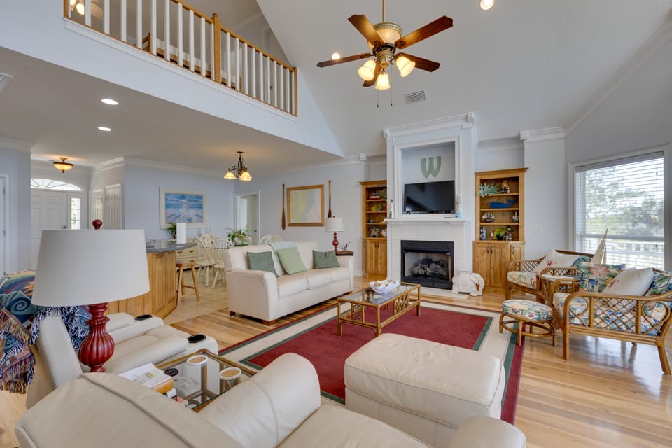 Fish, Boat & Unwind: 'Creekside Oasis' in Darien! House in Georgia