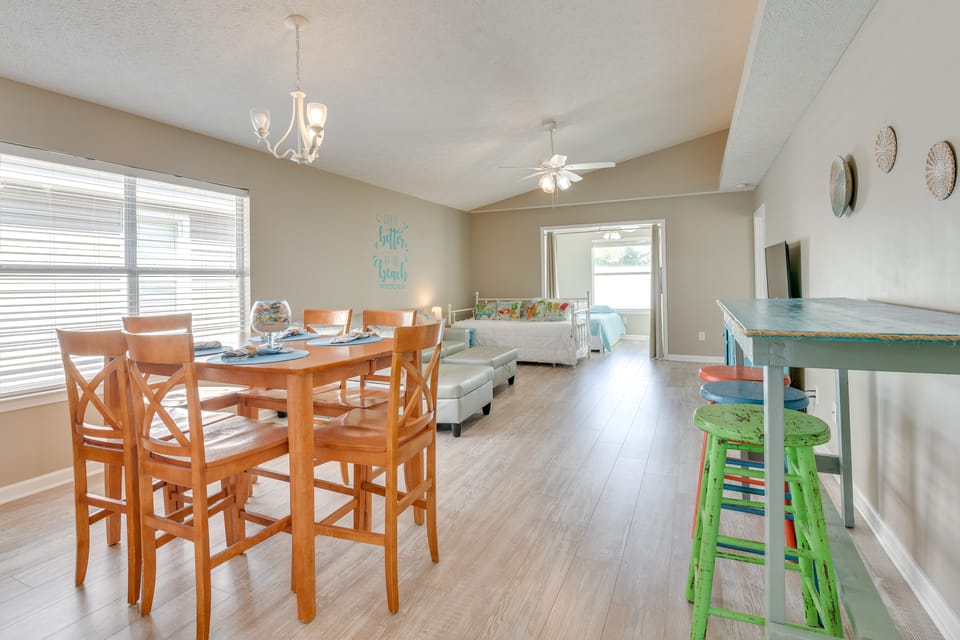 1 Mi to Shore: Home w/ Patio in Panama City Beach House in Panama City Beach