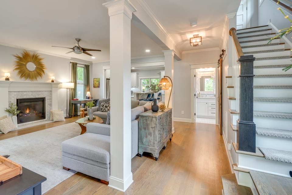 1 Mi to Dtwn: Upscale Retreat in Durham! House in Durham