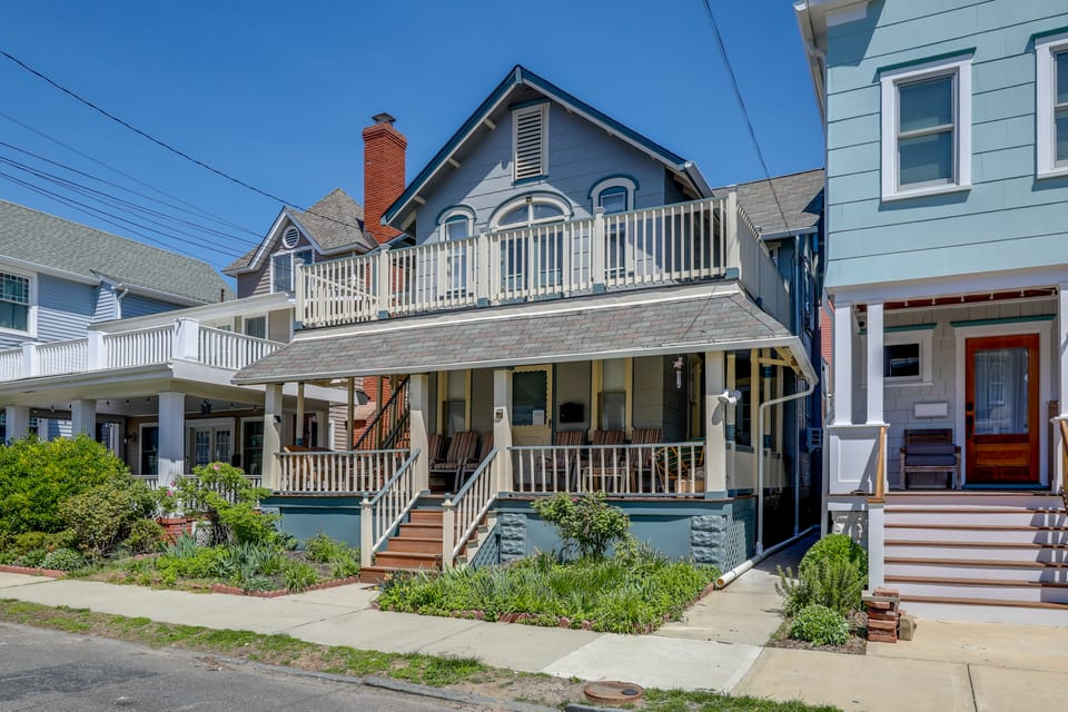 Walk to Ocean Grove Beach: Apt in New Jersey Apartment in Ocean Grove