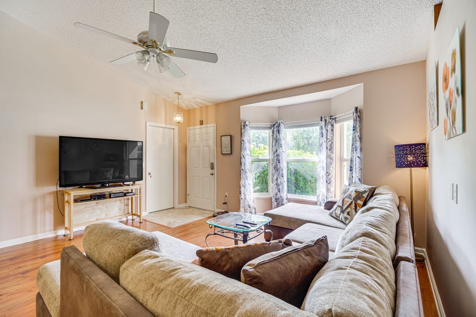 Pool & Fire Pit: Family-Friendly Palm Bay Home! House in Palm Bay