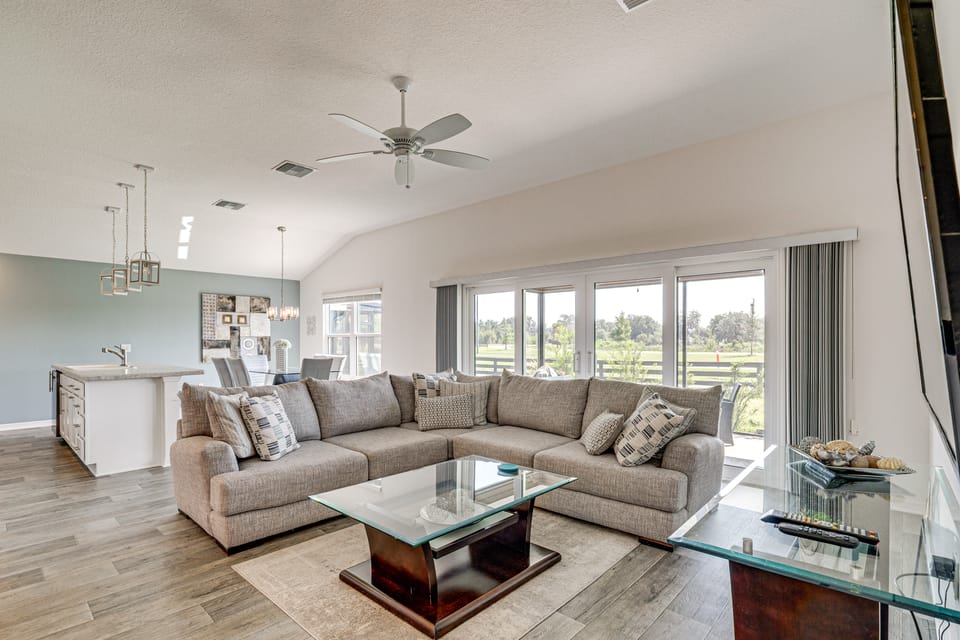 Near Brownwood Paddock Square: Home w/ Golf Cart House in The Villages