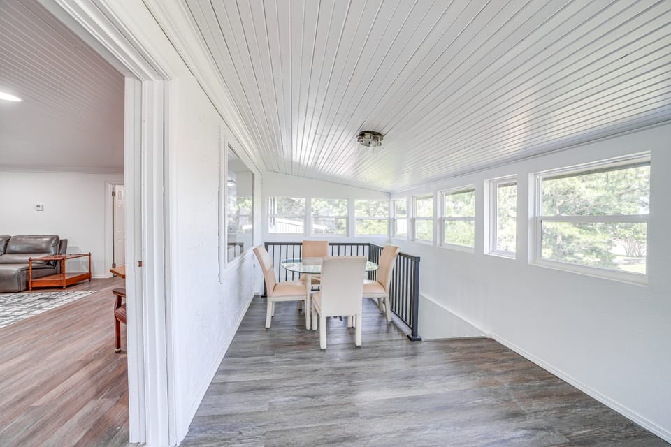Waterfront Lake Eufaula Home: Dock & Beach Access! House in Eufaula