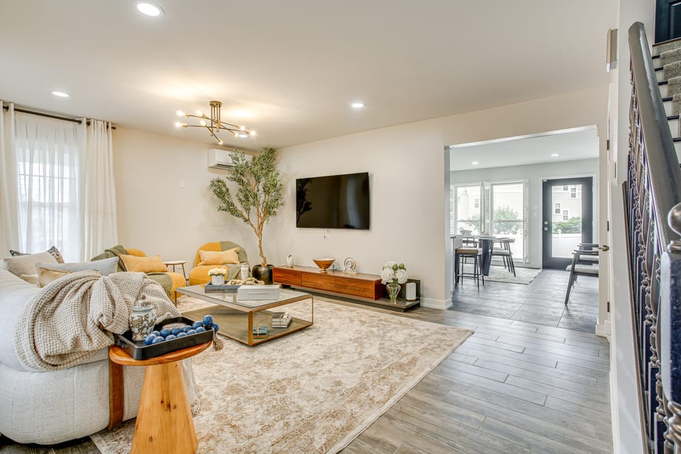 Hot Tub & Fire Pit Retreat | Walk to Boardwalk Apartment in Atlantic City