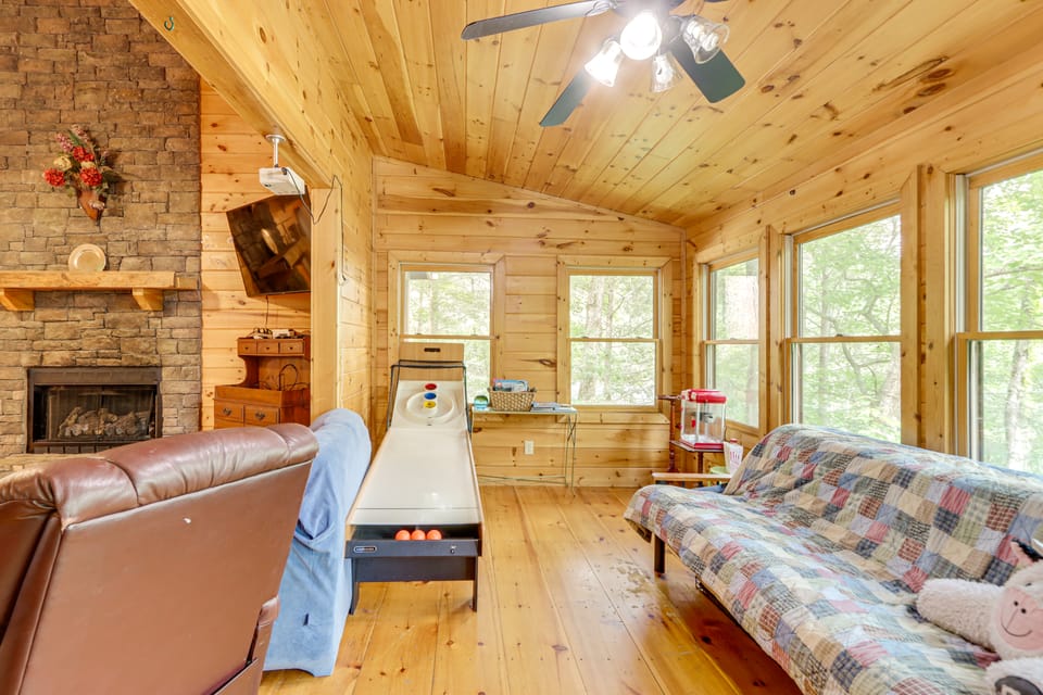 Pet-Friendly Resort Cabin 5 Mi to Dtwn Ellijay! House in Georgia