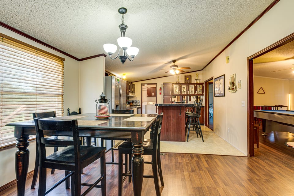 1 Mi to Lake Texoma: Peaceful Kingston Getaway House in Lake Texoma