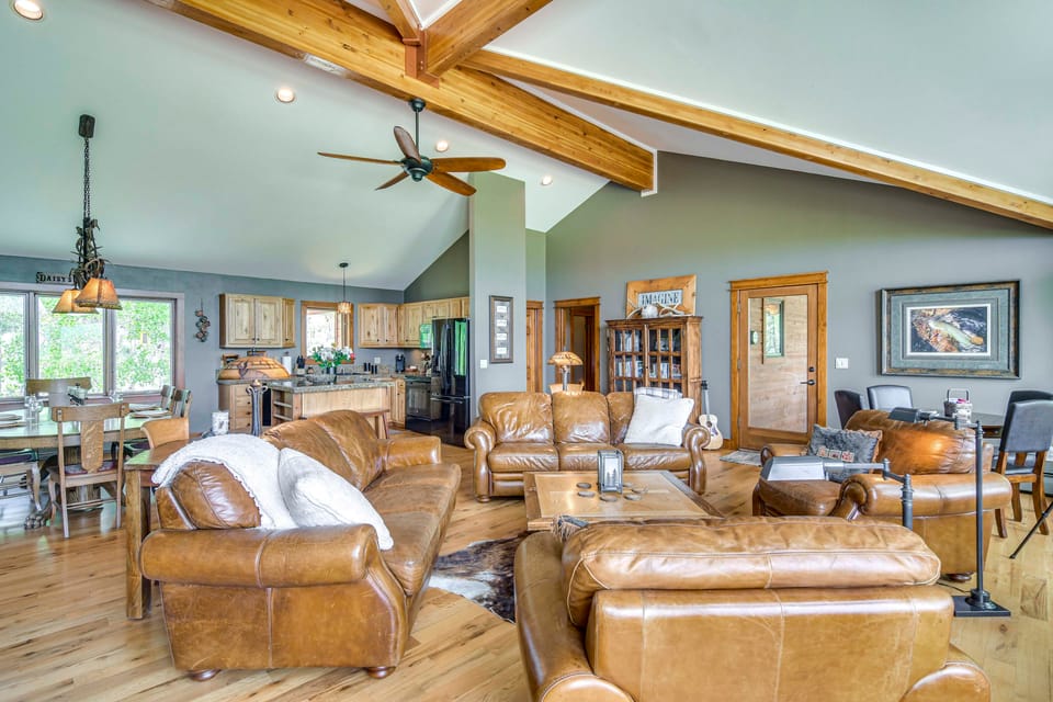 Private 5 Acres w/ Mtn Views: Park County Cabin! House in Park County
