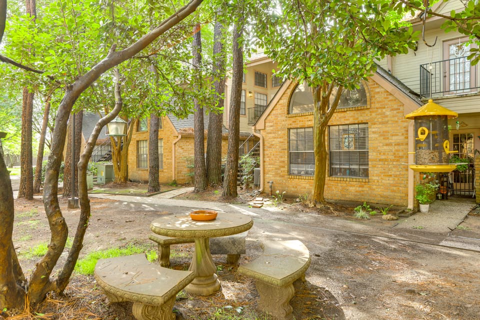 6 Mi to Mercer Botanic Gardens, Sleek Unit w/ Pool Apartment in Houston