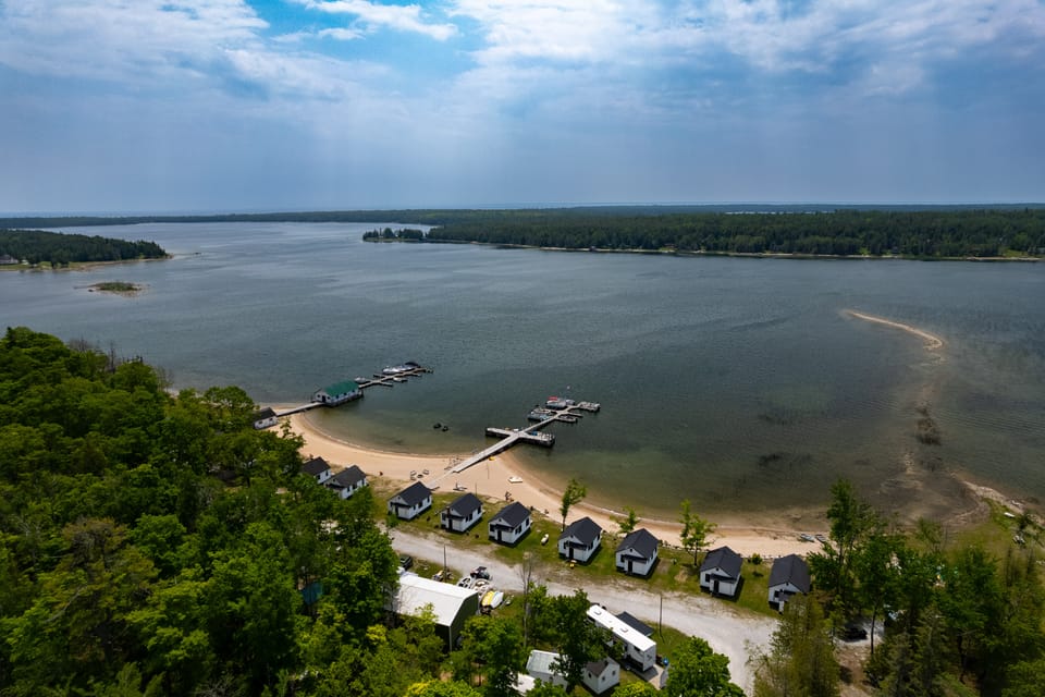 Lake Huron Beachfront Cabin w/ Free Boat Rentals House in Michigan