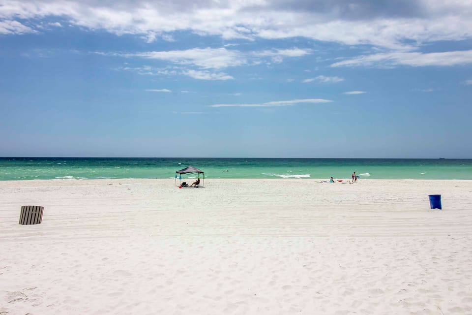 Steps to the Beach: PCB Condo w/ Balcony! Apartment in Lower Grand Lagoon