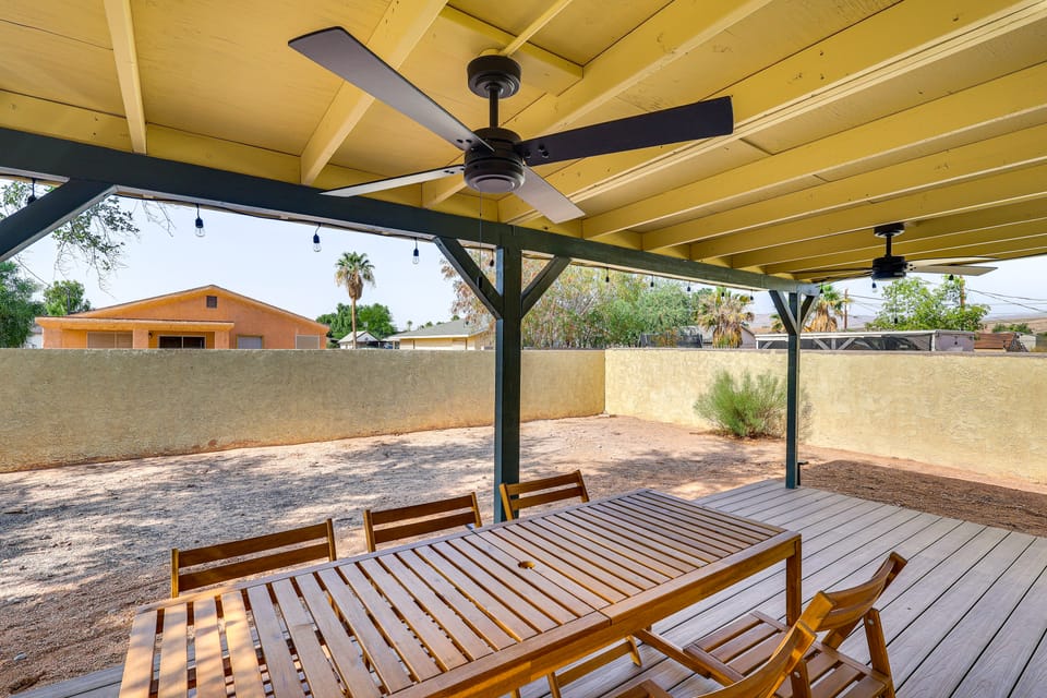 Walk to Colorado River: Family Home w/ Yard! House in Bullhead City