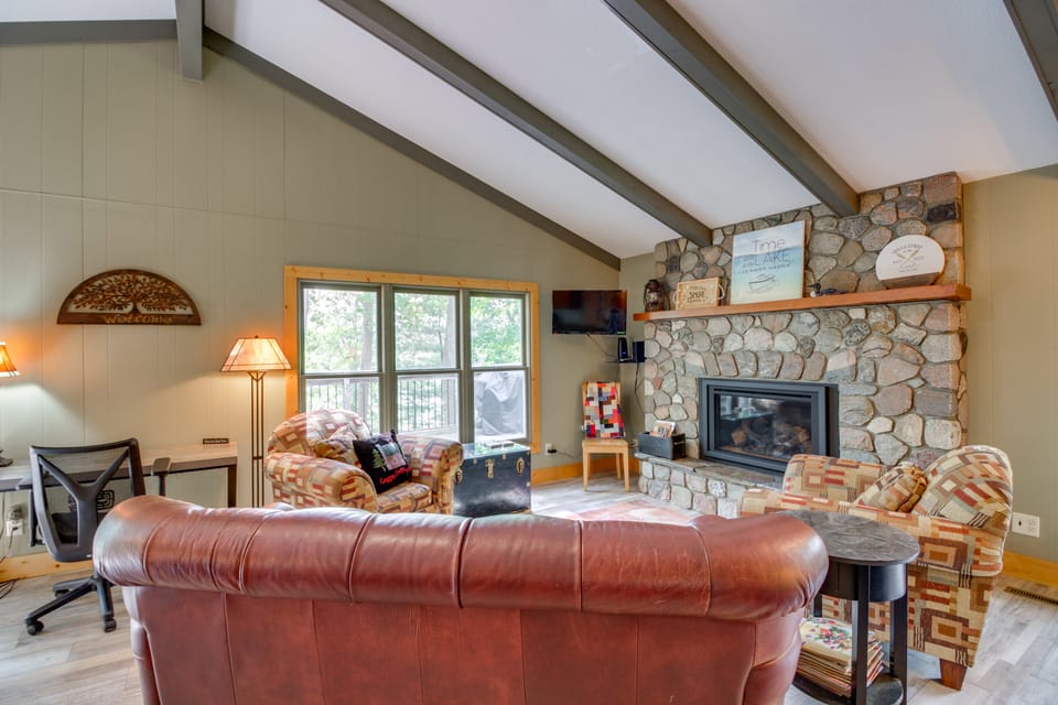 2 Mi to Marina: Family Home w/ Dock on Sibley Lake House in Pequot Lakes