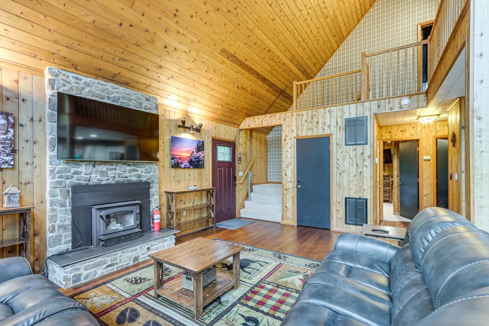 11 Mi to Gettysburg: Serene Home in Fairfield House in Pennsylvania