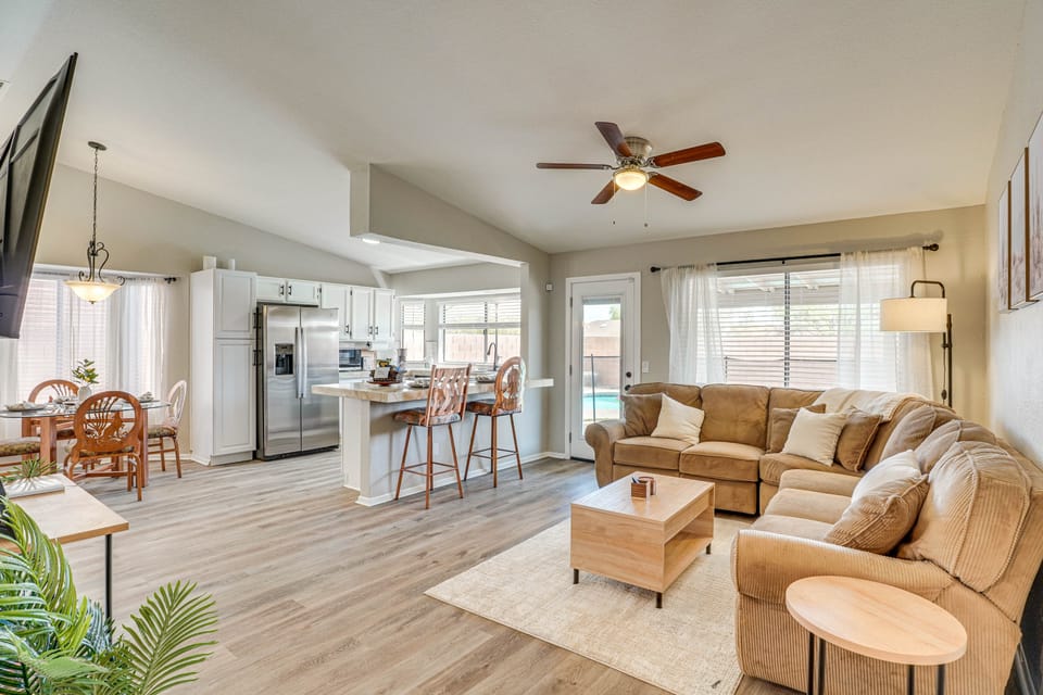 6 Mi to Dtwn: Tucson Gem w/ Outdoor Oasis! House in Tucson