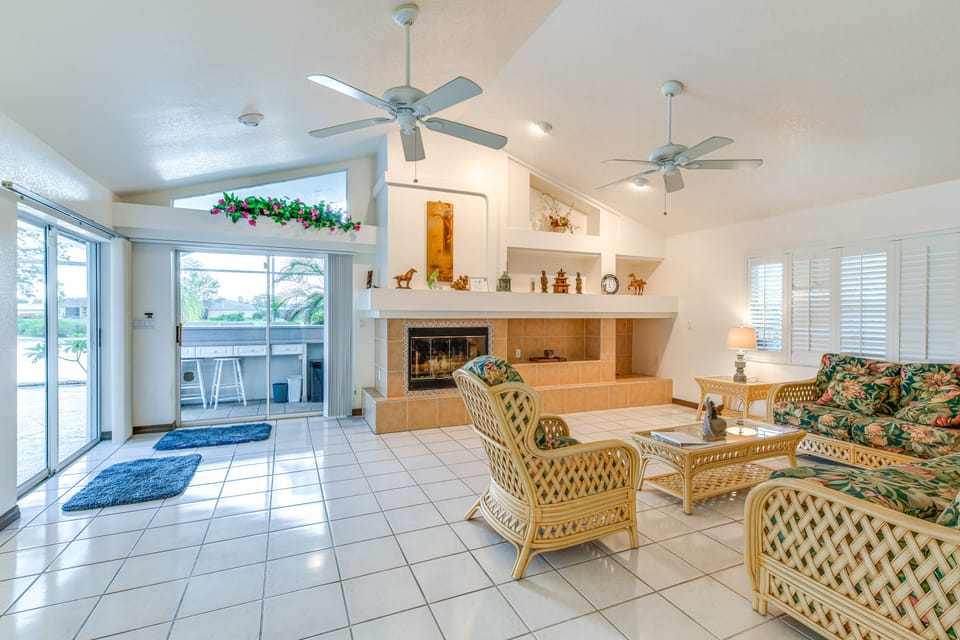Pool & Dock! Canal-Front Port Charlotte Home House in Port Charlotte